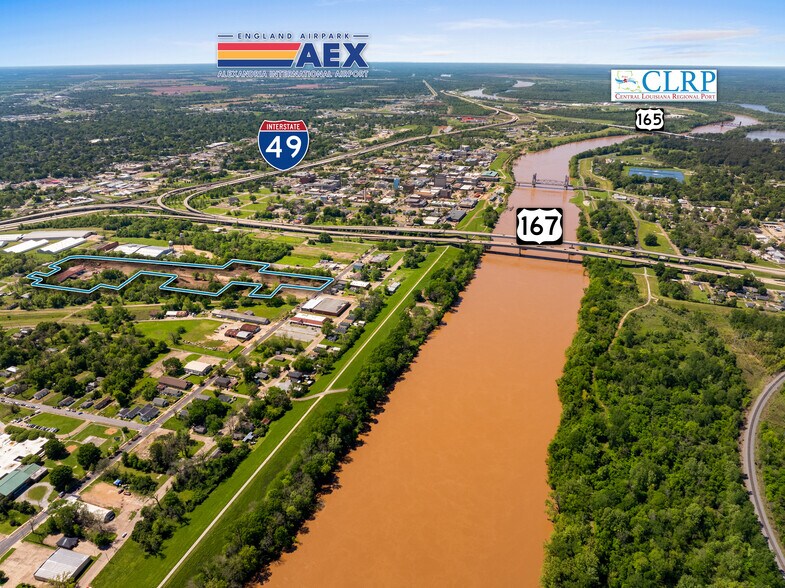 1904 3rd st, Alexandria, LA à vendre - Aérien – Image 3 sur 5