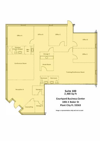Plus de détails pour 1001 E Baker St, Plant City, FL - Bureau à louer
