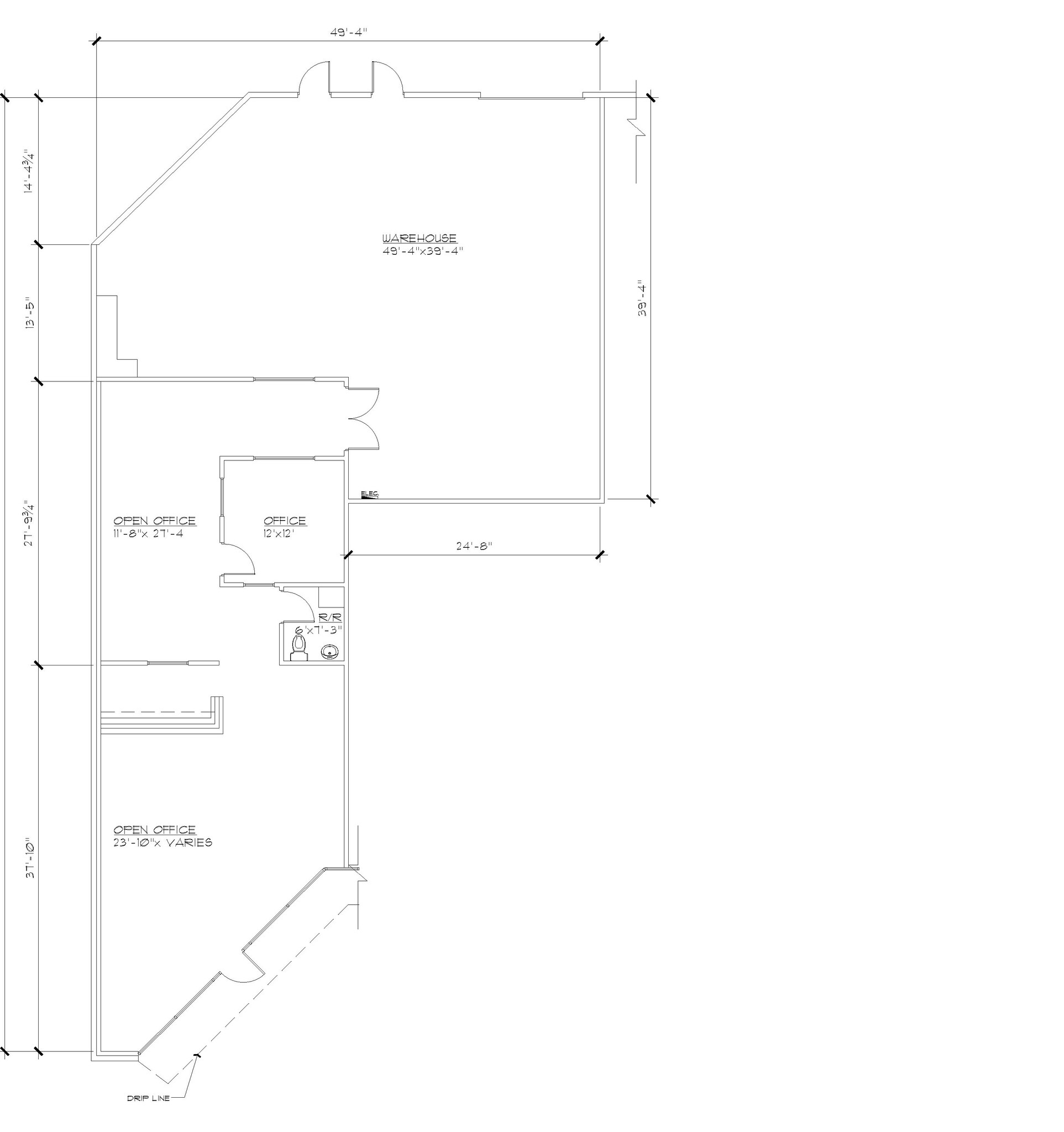 5407-5419 Bandera Rd, San Antonio, TX à louer Plan d’étage– Image 1 sur 1