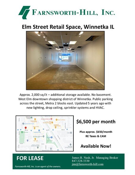 843-847 Elm St, Winnetka, IL à louer - Photo de l’immeuble – Image 3 sur 4