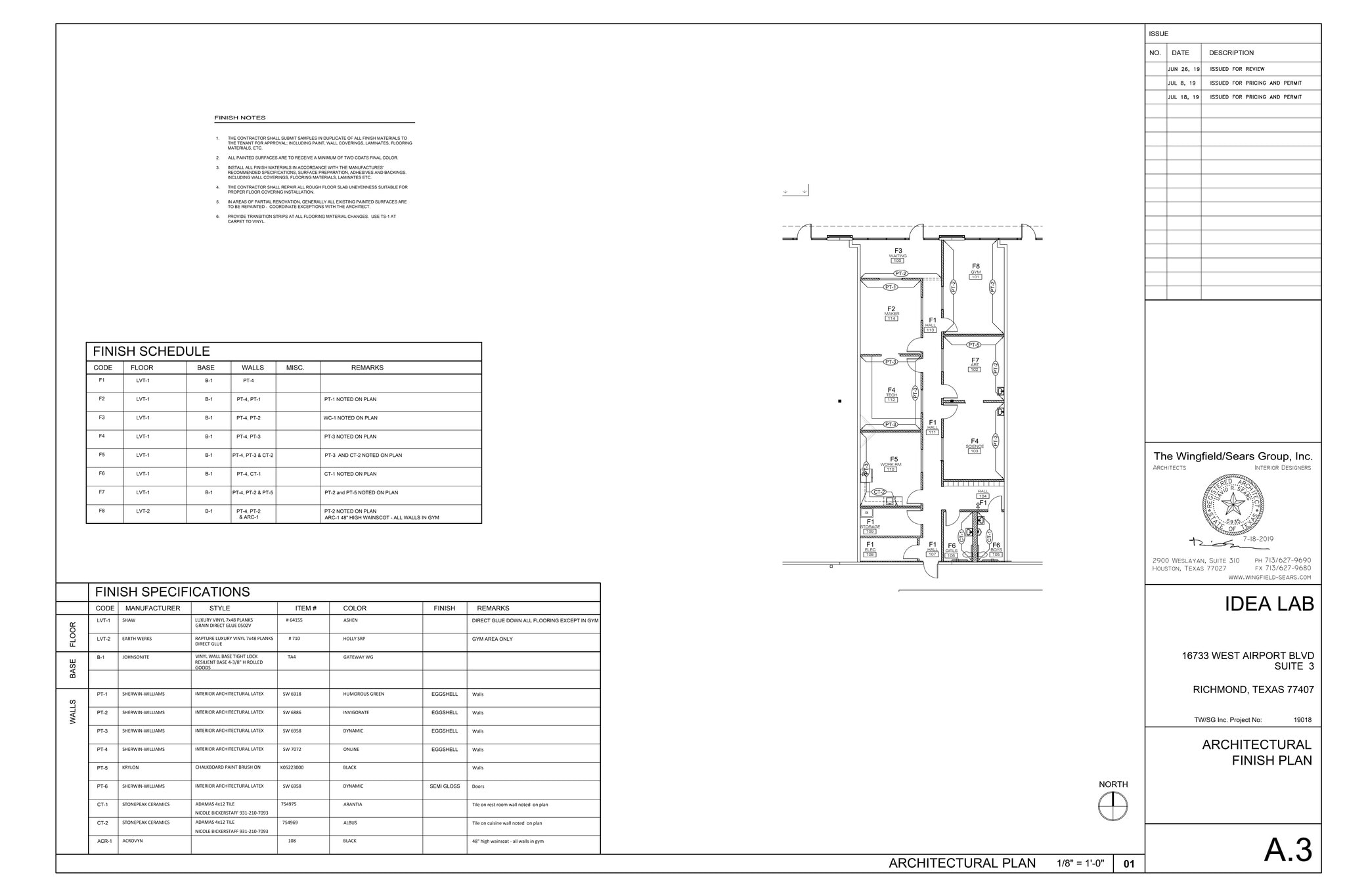 16733 W Airport Blvd, Richmond, TX à louer Plan de site– Image 1 sur 12