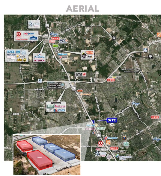 23106 Tomball Pkwy, Tomball, TX à louer - Photo de l’immeuble – Image 2 sur 7