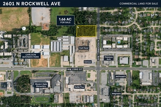 2601 N Rockwell Ave, Bethany, OK - Vue aérienne vue de carte
