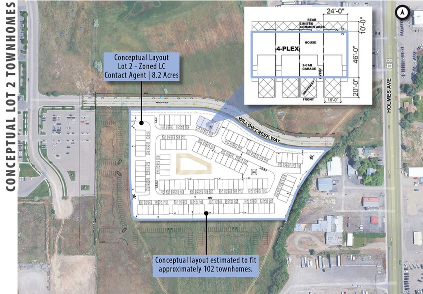 TBD N Holmes Ave, Idaho Falls, ID à vendre - Photo de l’immeuble – Image 2 sur 4