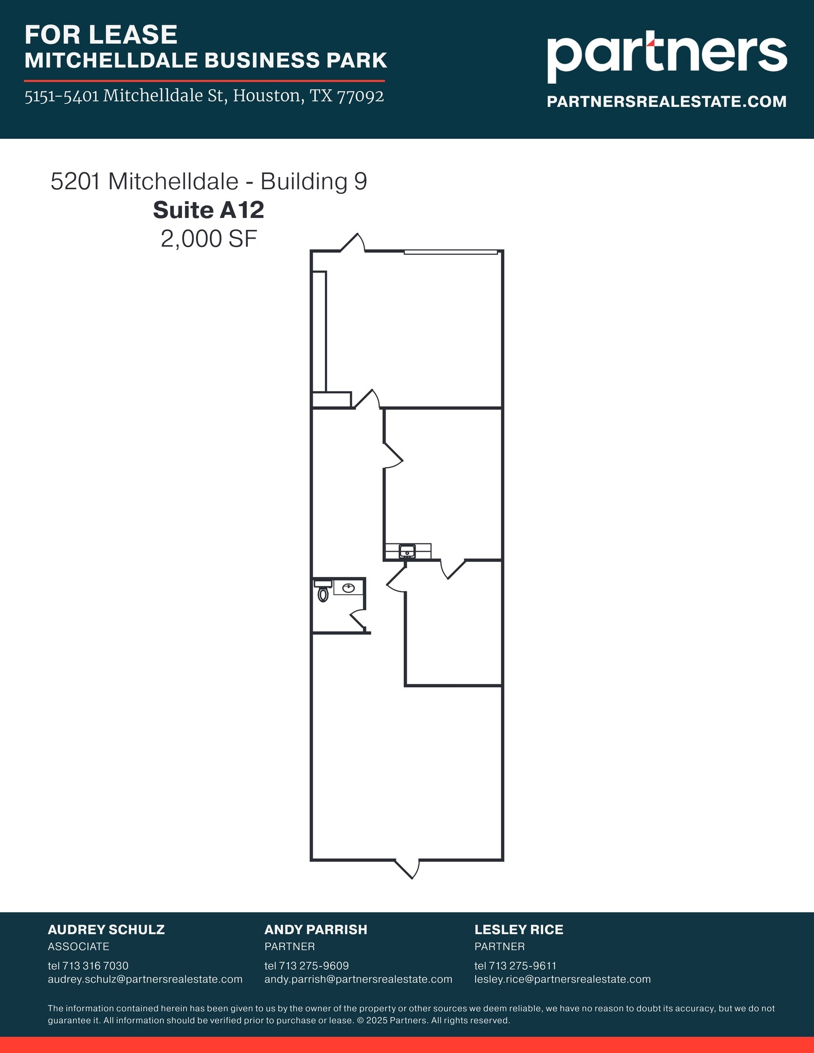 5151 Mitchelldale St, Houston, TX à louer Plan de site– Image 1 sur 1