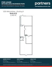 5151 Mitchelldale St, Houston, TX à louer Plan de site– Image 1 sur 1