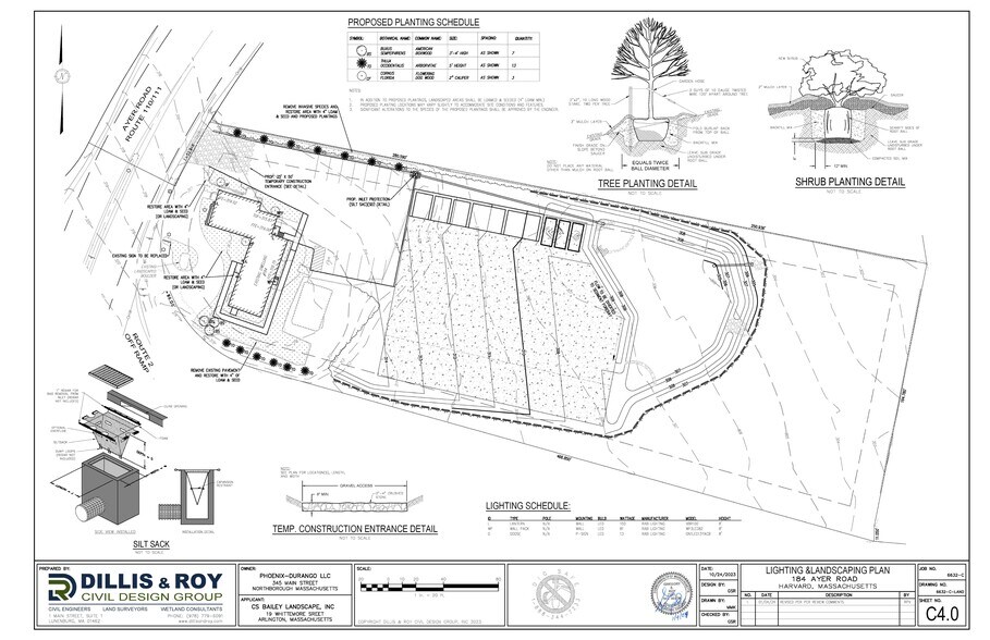 184 Ayer Rd, Harvard, MA à louer - Plan de site – Image 3 sur 3