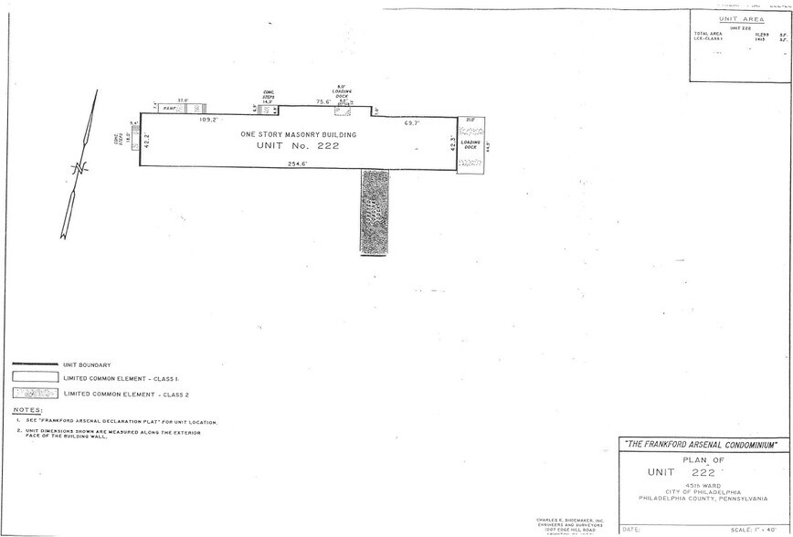 2275 Bridge St- Building 222, Philadelphia, PA à vendre - Plan d’étage – Image 3 sur 3