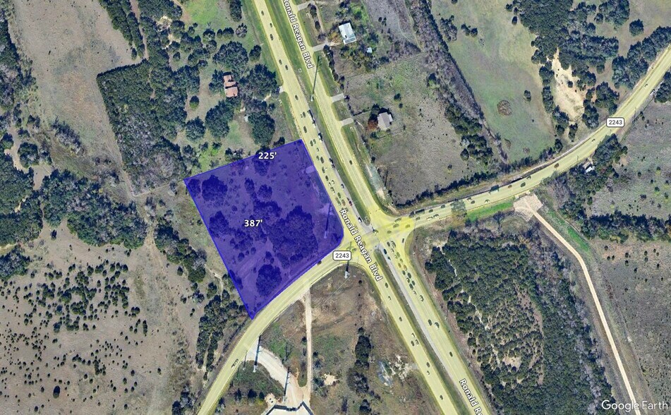 Ronald Reagan Blvd, Leander, TX à vendre - Aérien – Image 2 sur 3