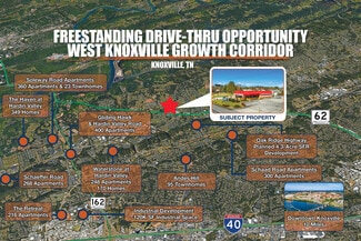 Plus de détails pour 7762 Oak Ridge Hwy, Knoxville, TN - Local commercial à vendre