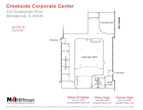 440 Quadrangle Dr, Bolingbrook, IL à vendre Plan d’étage– Image 1 sur 1