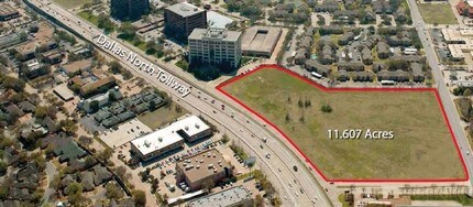 16641 N Dallas Pky, Addison, TX - Vue aérienne vue de carte