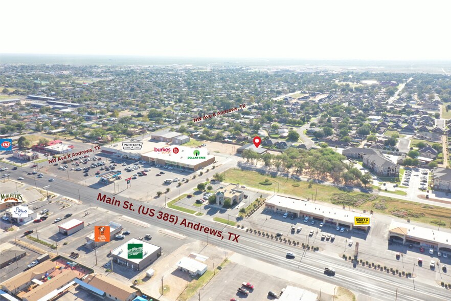 1215 NW 1st Plz, Andrews, TX à vendre - Aérien – Image 3 sur 48