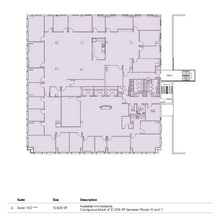 7735 Old Georgetown Rd, Bethesda, MD à louer Plan d’étage– Image 1 sur 1