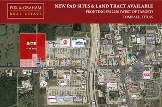 Plus de détails pour Fm 2920, Tomball, TX - Terrain à louer