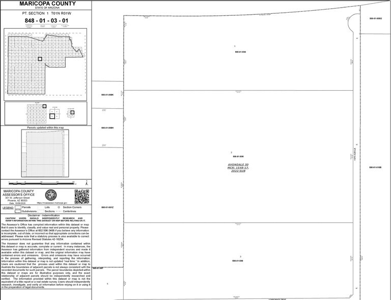850 N 119th Ave, Avondale, AZ à louer - Plan cadastral – Image 3 sur 7