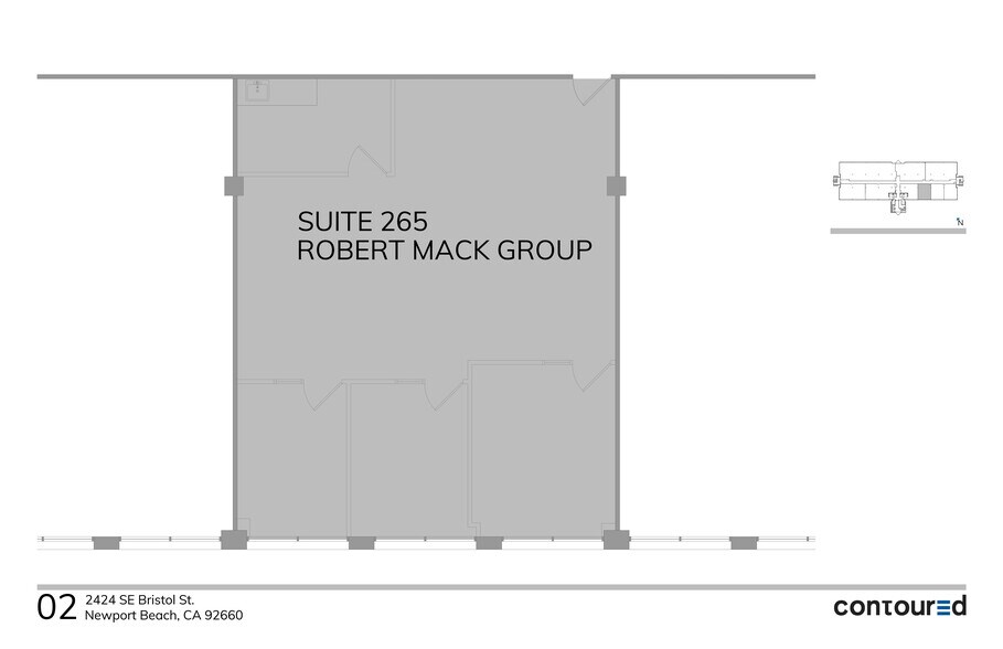 2424 SE Bristol St, Newport Beach, CA à louer - Plan de site – Image 3 sur 15