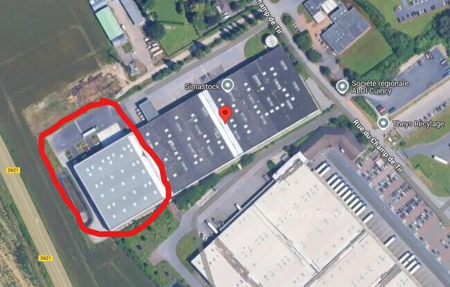 Plus de détails pour 192 Rue Du Champ De Tir, Cuincy - Industriel/Logistique à louer