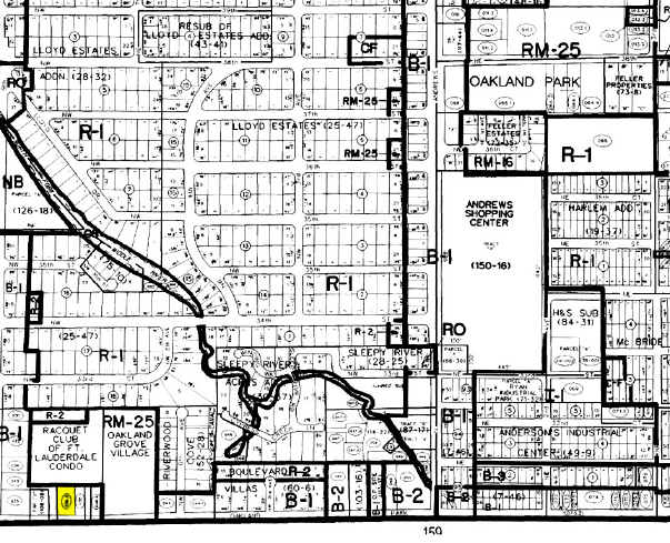 781 W Oakland Park Blvd, Oakland Park, FL à louer - Plan cadastral – Image 2 sur 9