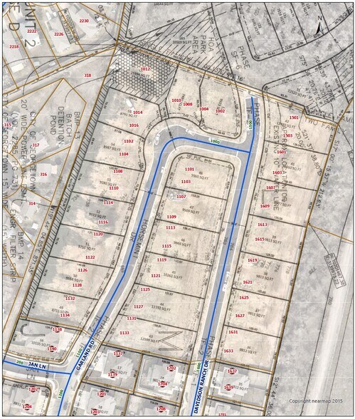 2321 Southwestern Blvd, Georgetown, TX à vendre - Plan cadastral – Image 3 sur 5