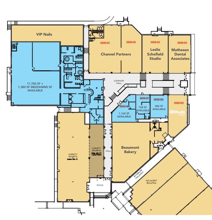 3905-3923 Wasatch Blvd, Salt Lake City, UT à louer Plan d’étage– Image 1 sur 1