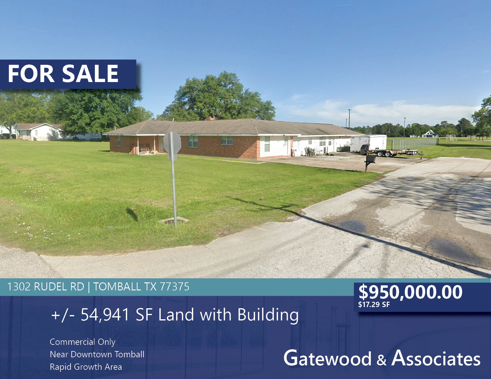 1302 Rudel Dr, Tomball, TX à vendre Photo principale– Image 1 sur 6