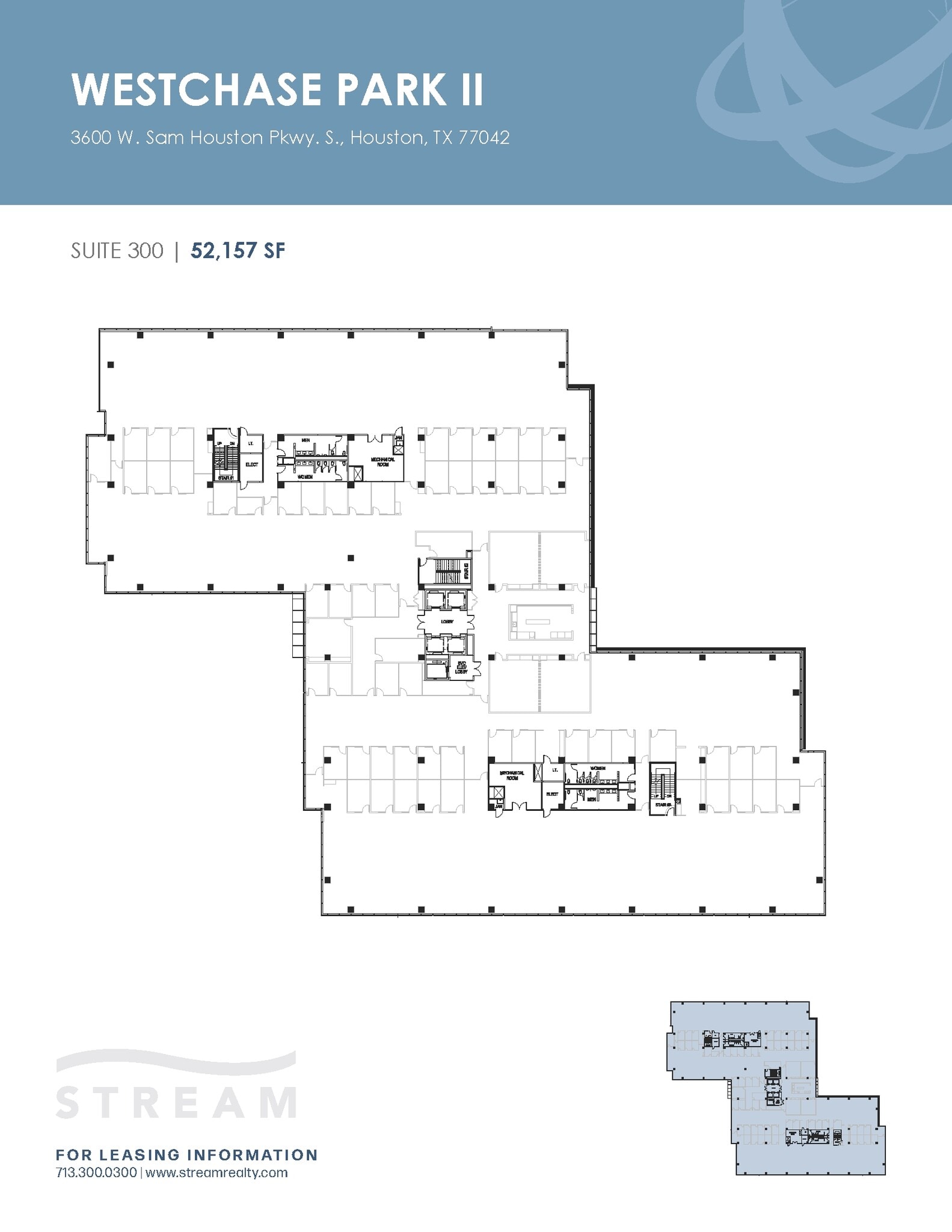 3600 W Sam Houston Pky S, Houston, TX à louer Plan d’étage– Image 1 sur 1