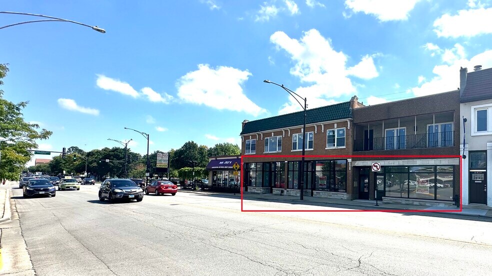 6411 W Irving Park Rd, Chicago, IL à louer - Photo de l’immeuble – Image 1 sur 4