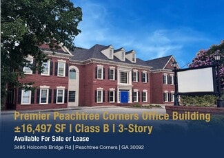 Plus de détails pour 3495 Holcomb Bridge Rd, Peachtree Corners, GA - Bureau à louer