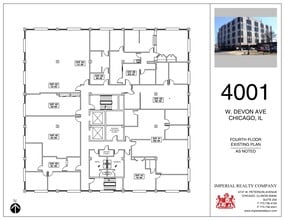 4001 W Devon Ave, Chicago, IL à louer Plan de site– Image 1 sur 4