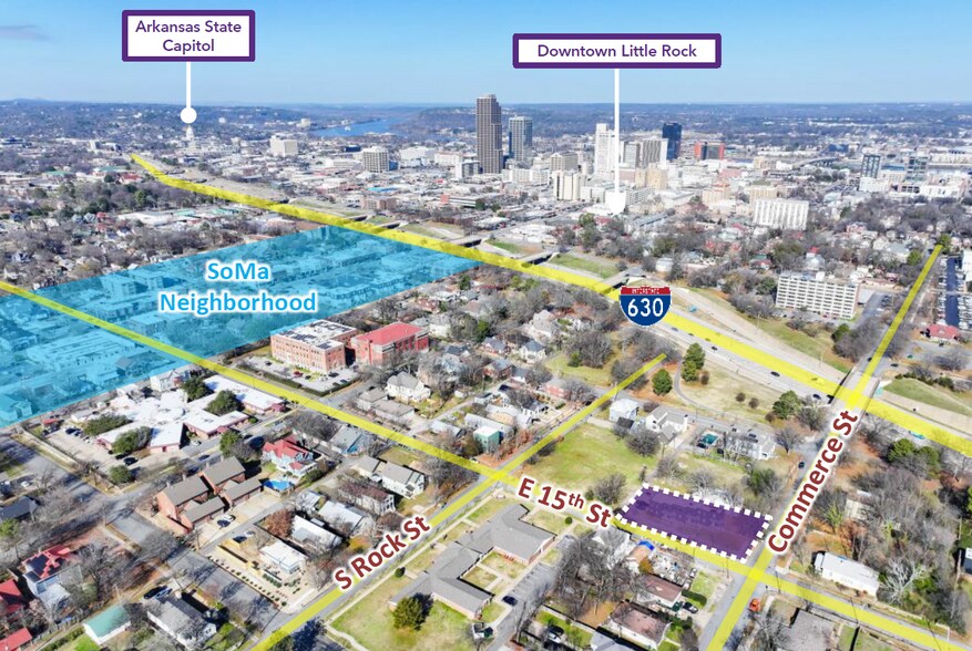 418 E 15th St, Little Rock, AR à vendre - Photo de l’immeuble – Image 3 sur 29