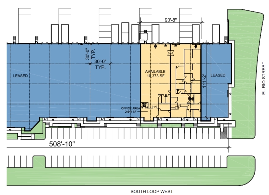 8272 El Rio St, Houston, TX à louer Plan de site– Image 1 sur 1