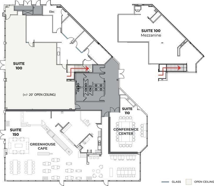 611 Anton Blvd, Costa Mesa, CA à louer Plan d’étage– Image 1 sur 1