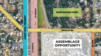 Plus de détails pour 130th St Light Rail Station Land Assemblage, Seattle, WA - Terrain à vendre