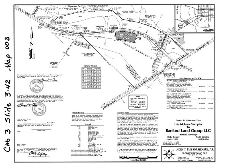 Wallace McLean rd, Raeford, NC à vendre - Photo principale – Image 1 sur 16
