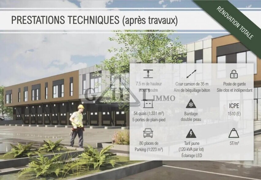 Industriel/Logistique dans Trappes à louer - Photo de l’immeuble – Image 3 sur 6