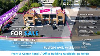 Plus de détails pour 1101-1105 Fulton Ave, Sacramento, CA - Local commercial à vendre