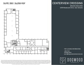 4318 Woodcock Dr, San Antonio, TX à vendre Plan d’étage– Image 1 sur 1