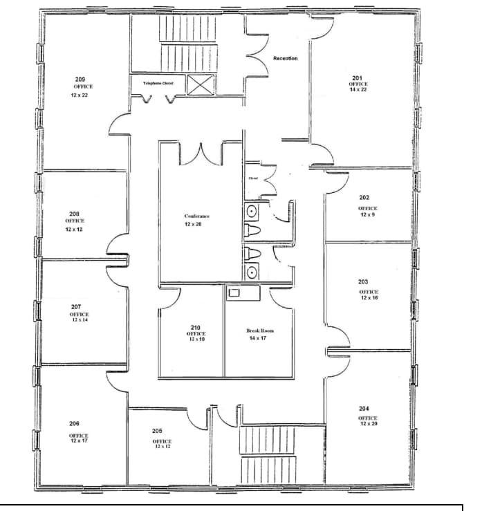 2494 Jett Ferry Rd, Dunwoody, GA à louer Plan d’étage– Image 1 sur 1