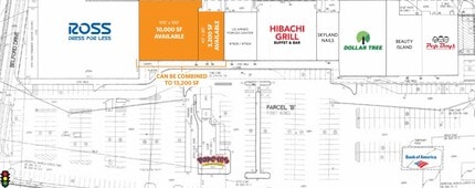 7800-7844 Richmond Hwy, Alexandria, VA à louer Plan de site– Image 1 sur 1