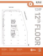 2550 Pacific Ave, Dallas, TX à louer Plan d’étage– Image 1 sur 1