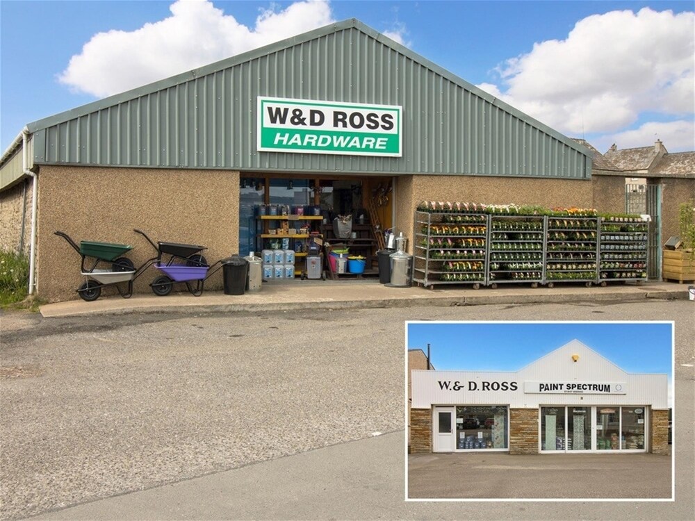 W&D Ross Hardware Store & Paint Spectrum portefeuille de 2 biens à vendre sur LoopNet.fr Photo principale– Image 1 sur 35