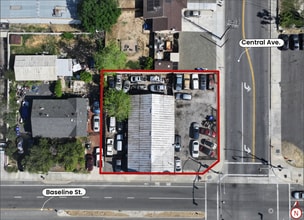 26892 Baseline St, Highland, CA - Vue aérienne vue de carte