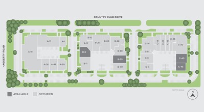 39205 Country Club Dr, Farmington Hills, MI à louer Plan de site– Image 2 sur 2