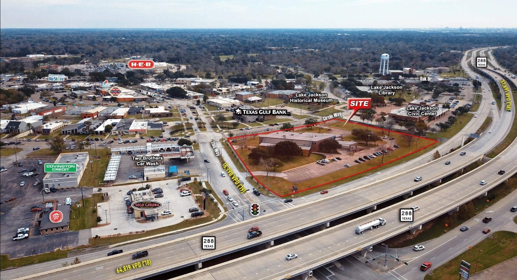 301 This Way St, Lake Jackson, TX à vendre Photo principale– Image 1 sur 14