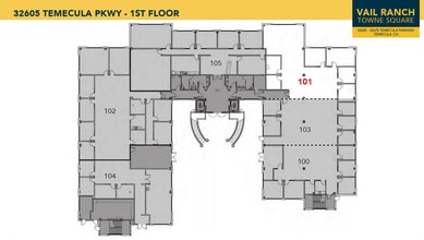 32605 Temecula Pky, Temecula, CA à louer Plan d’étage– Image 1 sur 1