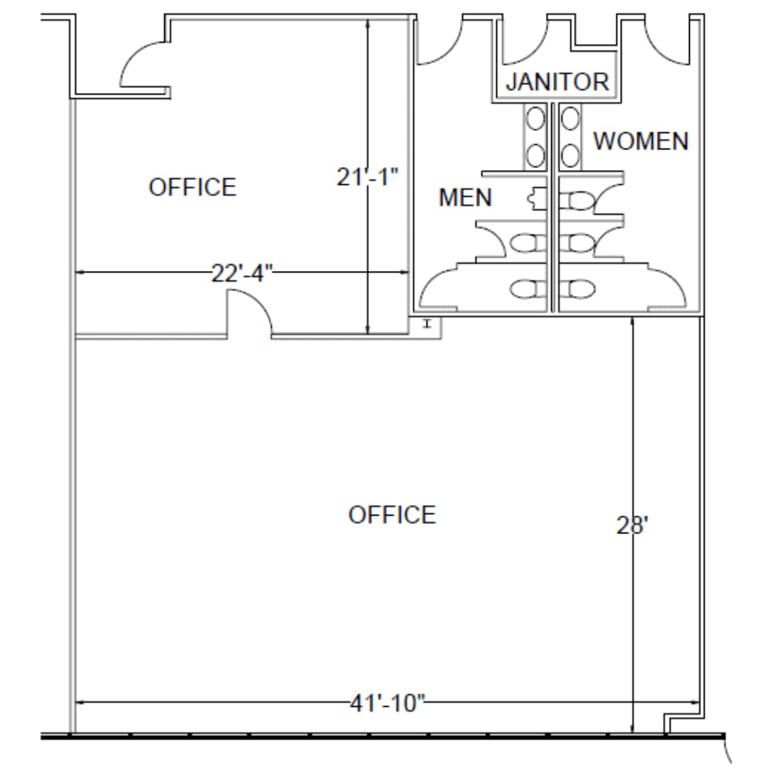 1395 S Marietta Pky SE, Marietta, GA à louer Plan d’étage– Image 1 sur 1