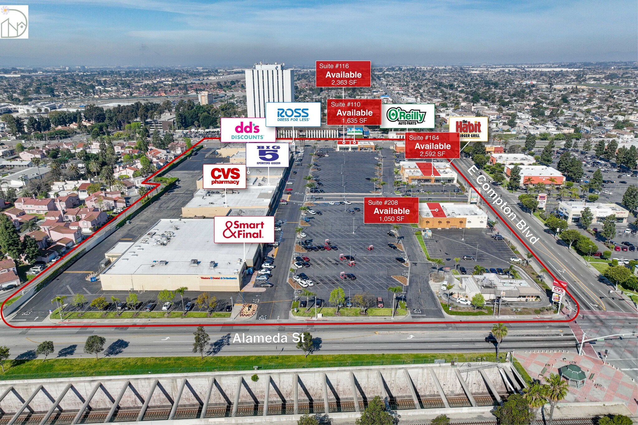 104-290 E Compton Blvd, Compton, CA à louer Photo de l’immeuble– Image 1 sur 5