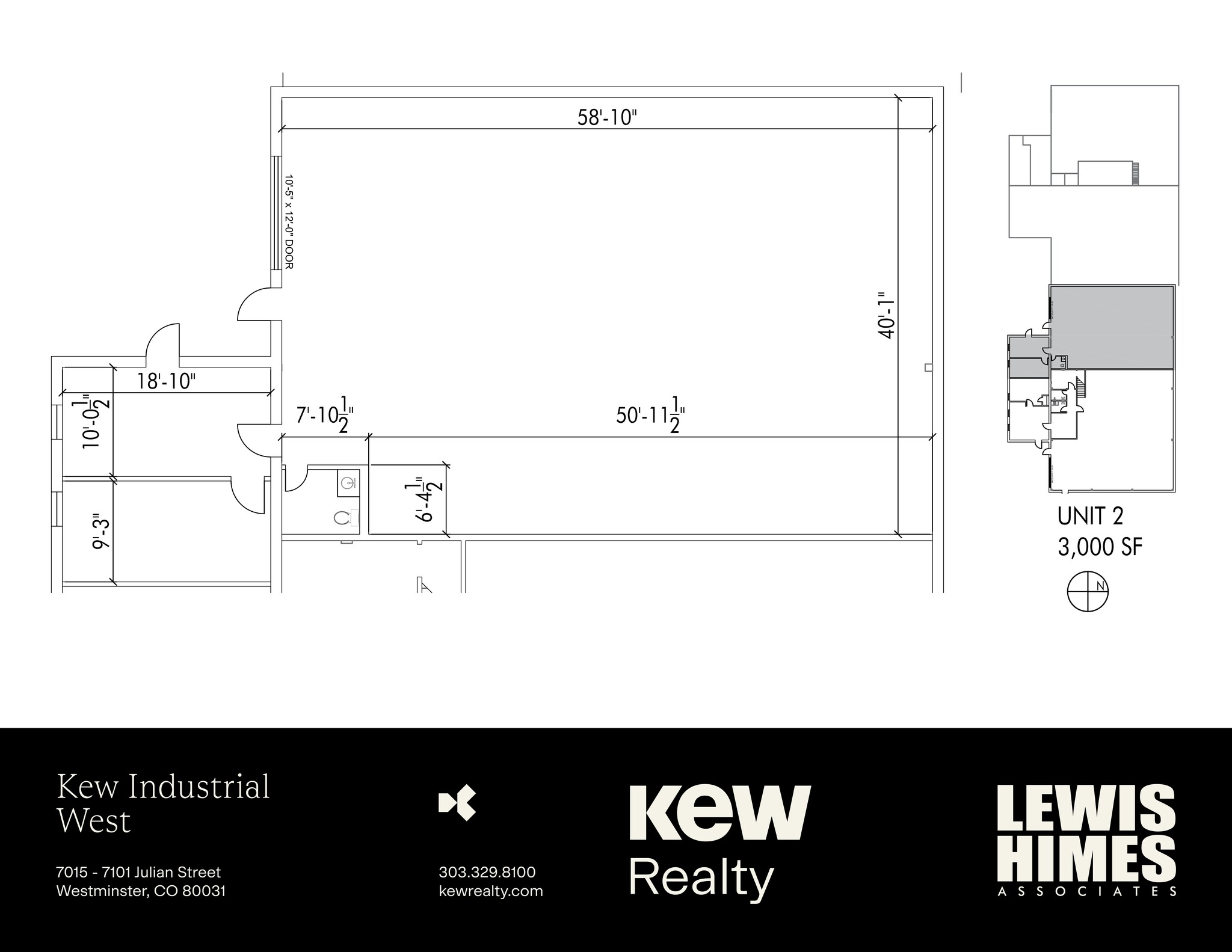7101 Julian St, Westminster, CO à louer Plan de site– Image 1 sur 1