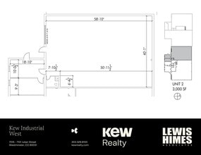 7101 Julian St, Westminster, CO à louer Plan de site– Image 1 sur 1